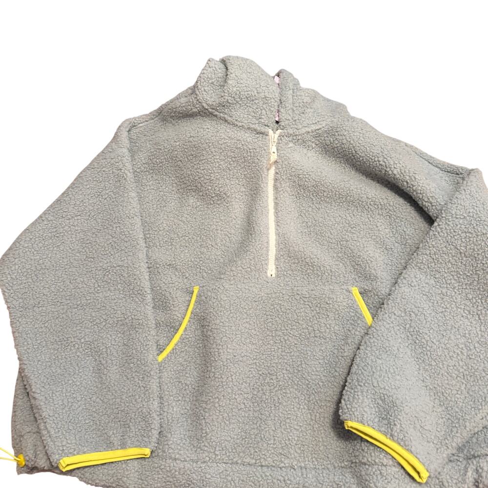 Wild Fable Women's Plus Size Light Blue Half Zip Sherpa Jacket - Size 2X - NWT